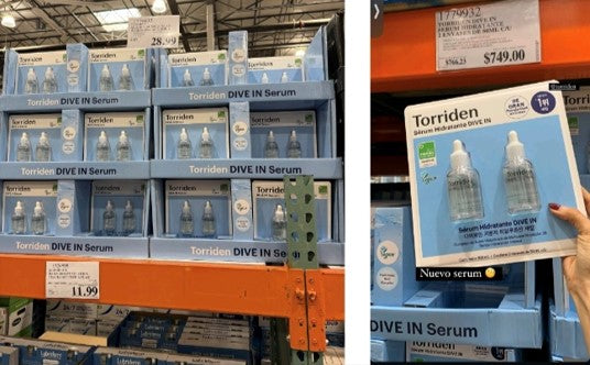 Torriden 登陸了美國 Costco 店鋪。