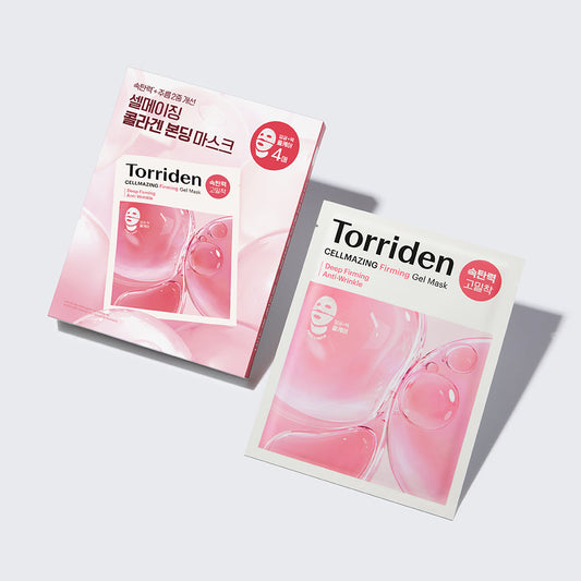 桃瑞丹 微分子膠原蛋白緊緻面膜 (臉+頸) (4入)